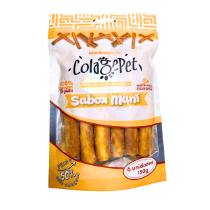 colasepet stick maní 3 unidades